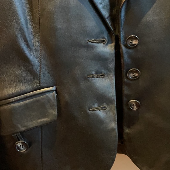 Leather Blazer - Picture 5 of 11